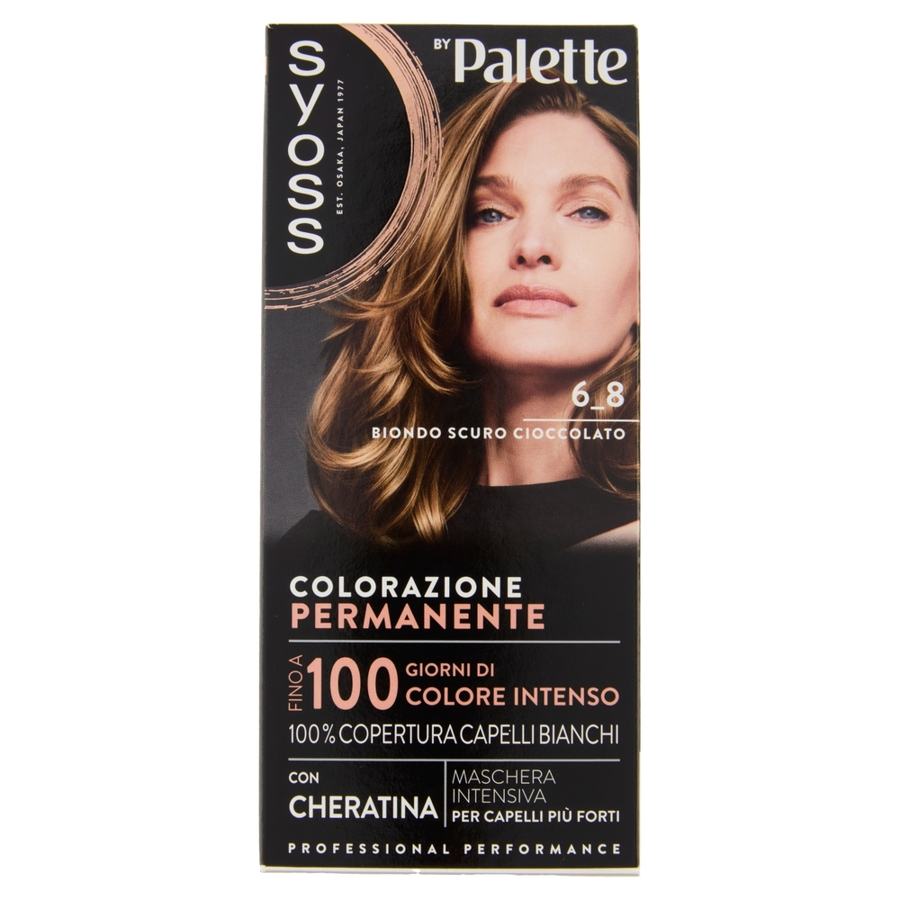 Syoss By Palette Colorazione Permanente 6_8 Biondo Scuro Cioccolato